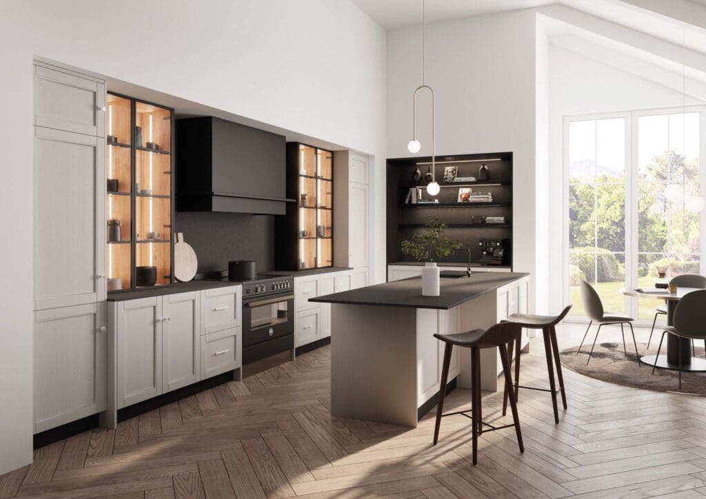 kitchen showorom Wilmslow | Portfolio Kitchens, Swinton